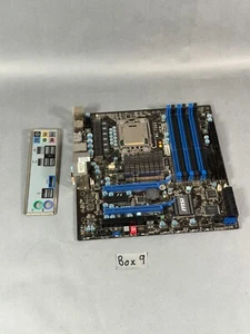 MSI X58M Motherboard LGA1366BPNR W/ Intel i7 920 CPU - Picture 1 of 9