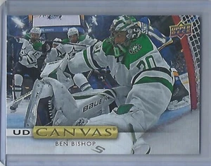 2019-20 Upper Deck Canvas #C67 Ben Bishop - Picture 1 of 2