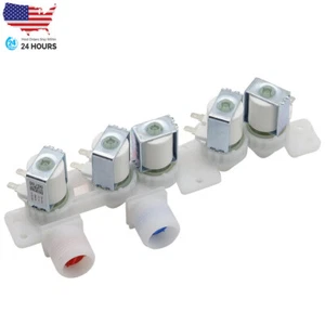 AJU73213301 AJU75152601 5221EA1008F Water Inlet Valve Compatible with LG Washer - Picture 1 of 6