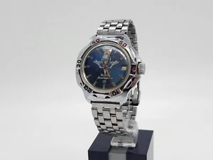 Mechanical Commander's Vintage Watch USSR Vostok Airborne Forces with bracelet - Picture 1 of 24