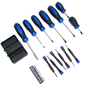 23pcs Screwdriver set Magnetic tips Precision Screwdrivers, Screwdriver Bits Kit - Picture 1 of 2
