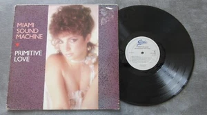 Miami Sound Machine ft Gloria Estefan Primitive Love LP 1985 *VG+/MINT*PROMO* - Picture 1 of 2