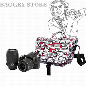 Stylish HK Road Plate Camera Shoulder Bag for a DSLR Camera, 1 standard lens - Picture 1 of 12