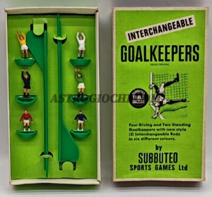 SUBBUTEO SPORTS GAMES GOOLKEEPERS VINTAGE '70 COMPLETA IN BOX - Picture 1 of 6