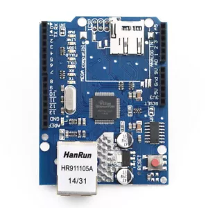 W5100 Ethernet Shield für Arduino Main Board UNO R3 ATMega 328 MEGA2560 - Bild 1 von 9