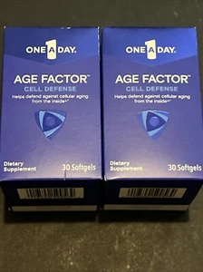One A Day Age Factor Cell Defense Supplements 30 Softgels - Exp 3/26 - Picture 1 of 3