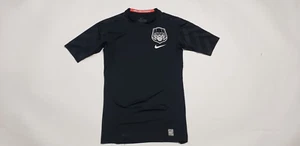 Nike Pro Combat Skull Compression Shirt Mens XL Black Dri-Fit Short Sleeve - Picture 1 of 15