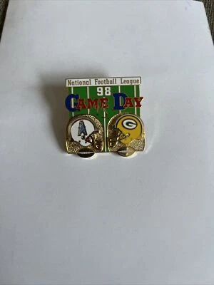 Green Bay Packers Game Day Pin vs Houston Oilers 1998 - Image 1 of 2