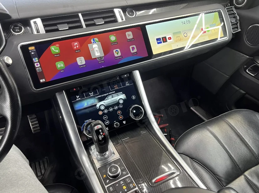 Android автомобильное радио 2Din стерео для Land Rover Range Rover Sport L494 2014-2017 - Изображение 1 из 4