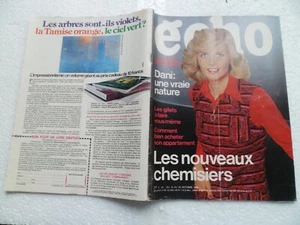 ECHO DE LA MODE Nr. 42 19.10.1973 Mode Nähen Strick Dani - Bild 1 von 7