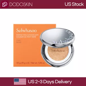US SELLER Sulwhasoo Perfecting Cushion Airy 15g (Original + Refill SET) - Picture 1 of 3