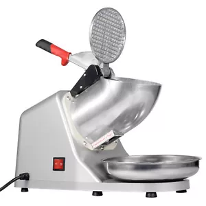 143lbs Ice Shaver Machine Snow Cone Maker Electric Crusher Shaving Summer Cool - Picture 1 of 7