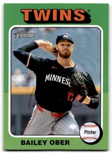 Juego de equipo Topps Heritage High Number Minnesota Twins 2024 (8 cartas) - Imagen 1 de 1