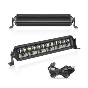 12"Inch 540W LED Work Light Bar Flood Spot For ATV UTV Boat Driving Offroad 4WD - Picture 1 of 13