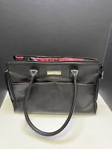 New MARY KAY TRAVEL TOTE LARGE BLACK PURSE STARTER KIT CONSULTANT BAG/CASE - Picture 1 of 5