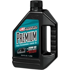 MAXIMA Premium 20W50 Racing Oil Synthetic 20W50 Engine Oil 1Liter - Bild 1 von 1