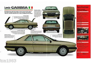 LANCIA GAMMA IMP Brochure: 1978,1979,1980,......... - Picture 1 of 4