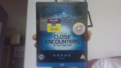 CLOSE ENCOUNTERS OF THE THIRD KIND  -  UK BLURAY STEELBOOK  -  NEW  /  SEALED - Image 1 of 2