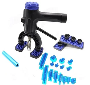 Car Body Glue Puller Tabs Pulling Paintless Dent Repair Removal Tools Kit - Picture 1 of 7
