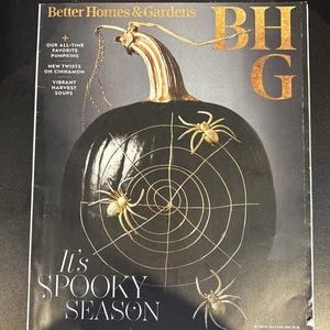 Better Homes & Gardens Magazine (October 2024 Issue) It's Spooky Season - Picture 1 of 6