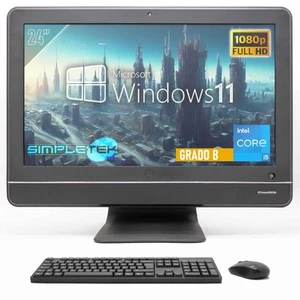 HP 8200 Aio Tout en Un i5 23 " FHD Windows 11 16GB 2TB Fixe Bureau Lecteur - Photo 1/8