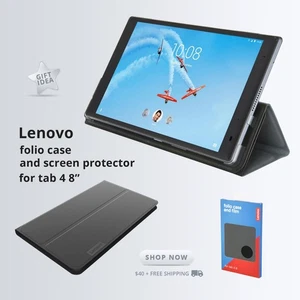Funda Folio Tablet Lenovo para Lenovo Tab 4 8" Protector Pantalla REGALO 40 A TC16 - Imagen 1 de 10