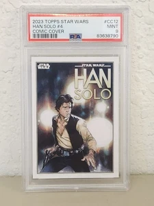 (PSA 9) 2023 Star Wars "Han Solo #4" #CC12 - Bild 1 von 2
