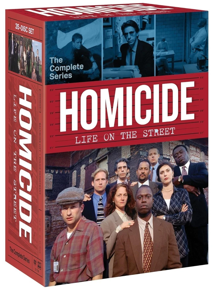 Homicide Life on the Street: The Complete Series (DVD, 2017, 35-Disc Box Set)NEW - Image 1 of 2