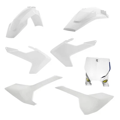 Cycra Replica Plastic Kit White For HUSQVARNA FC 450 2016-2018 Foto 1 de 2
