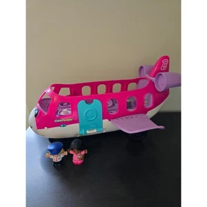 Juego de avión Fisher Price Little People con figuras de piloto y pasajero - Imagen 1 de 5