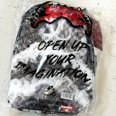 *NUEVA* MOCHILA SPRAYGROUND Sip N' Smoke DLXV GRIS (B8182) 👍 Foto 1 de 4