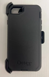 OtterBox Defender Pro Series Case for Apple iPhone SE 2nd Gen / 8 & 7 - Black - Picture 1 of 4