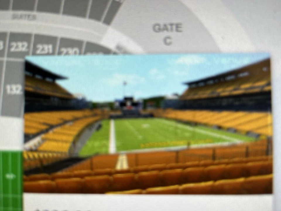 2 Tkts  2nd Level UNDER ROOF Pittsburgh Steelers-Miami Dolphins 12-15 8:15 PM - Image 1 of 1