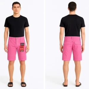 Bermuda Da Uomo Napapijri Sorbetto In Cotone Con Tasche Moda Estiva Stile Short - Imagen 1 de 12