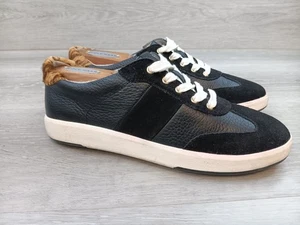 Naturalizer Women's Sneakers Black Leather 7 Casual Comfort Cushioned Arch Shoes - Picture 1 of 9