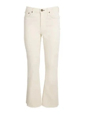 Rag & Bone Peyton Boot Cut Jeans in Optic White Size 23 Retail- $225 Mid Rise - Image 1 of 4