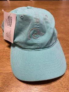Ducks Unlimited Hat Cap TEAL Adjustable Hat NEW - Picture 1 of 8