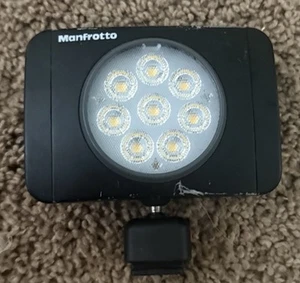 Manfrotto Lumimuse Series 8 LED Light & Cold Shoe Mount - Picture 1 of 4