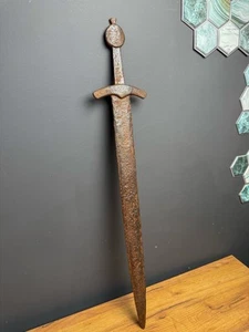 Historisches mittelalterliches antikes Schwert 15.-17. Jahrhundert | Sammlerstück 84 cm - Bild 1 von 24