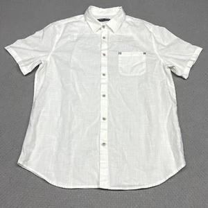 Paul Jones Shirt Mens Large Cotton Blend Button Up Classic Designer Beach - Picture 1 of 7