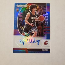 2020-21 Panini Prizm Draft Picks Prospect Blue /149 CJ Elleby #PA-CJ Rookie Auto