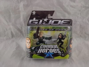 GI Joe Combat Heroes Conrad Duke Hauser & Baroness Mini Figures - Imagen 1 de 3