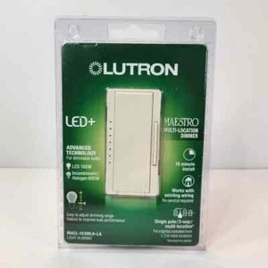 Lutron Maestro Dimmer LED - Light Almond MACL-153MLH-LA - Neu in Verpackung - Bild 1 von 2