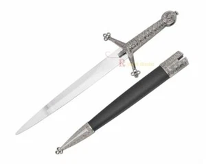 18" Scottish Claymore Short Medieval Dagger With Sheath Brand New - Picture 1 of 1