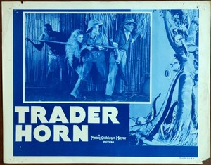 Edwina Booth Duncan Renaldo & Harry Carey Trader horn org movie Lobby Card 1120