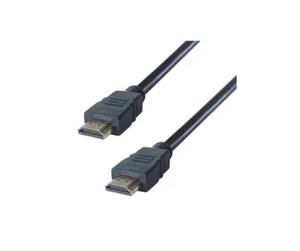 HDMI Cable 1.5m 4K UHD HDMI Male to HDMI Male with Ethernet Gold 1.5m- Black - Picture 1 of 5