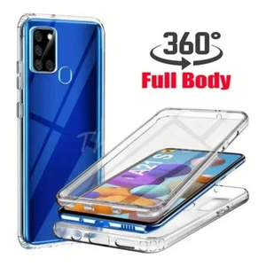 360 Case For Galaxy S25 Ultra/S25/S24/S23 Slim Clear Gel Cover Screen Protector - Picture 1 of 11