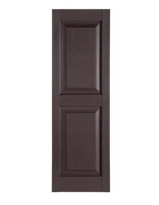 Perfect Shutters Premier Raised Panel Exterior Decorative Shutter, 15" x 39", - Picture 1 of 1