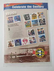 FULL PANE : CELEBRATE THE CENTURY : 1900S 15-32 CT STAMPS MNH 1998 SCOTT #2380 - Picture 1 of 2