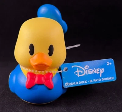 Disney - Pato Donald - Pato de goma - Colección 2024 - Aprox 3" de alto - Duckalooz Foto 1 de 4